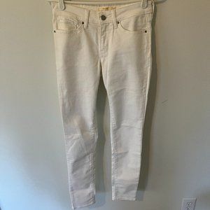 Levi's 711 women's skinny jeans white size 27
